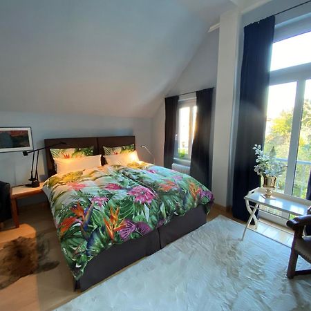 Ruhige Wohnung In Zentral Gelegener Gruenderzeitvilla Oldenbourg Extérieur photo