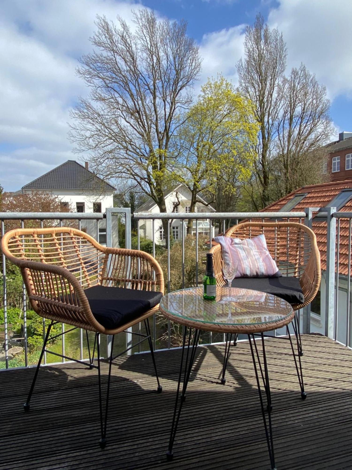 Ruhige Wohnung In Zentral Gelegener Gruenderzeitvilla Oldenbourg Extérieur photo